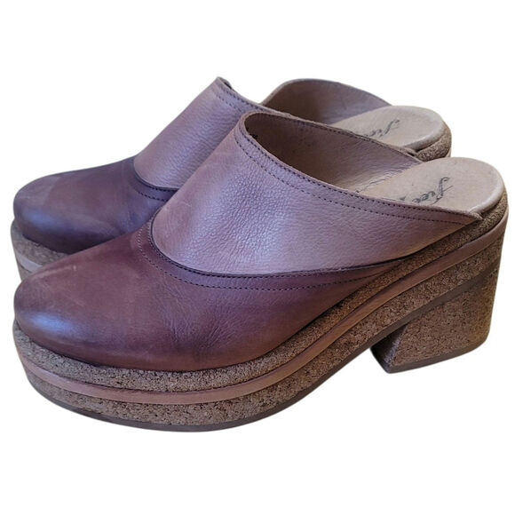 Free People Delta Platform Mule Clog Size 39 US 8.5 - Picture 2 of 11